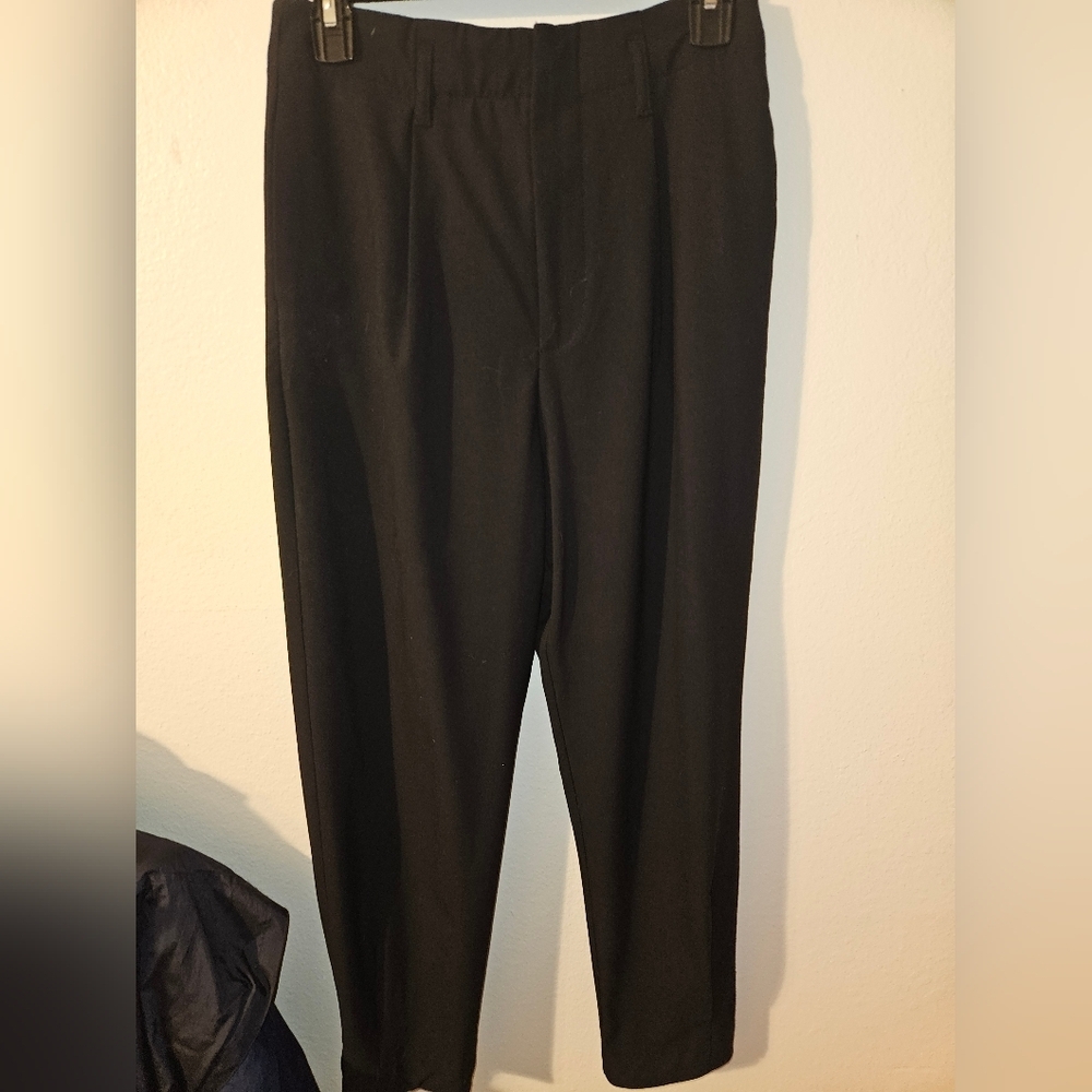 Zara Womans Black Slacks Size S